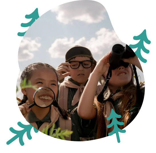 Scout Kids Playing