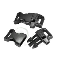 Boonies Outdoor Whistle Buckles | Curved for Paracord Bracelet Making