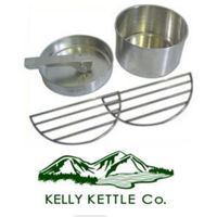 Kelly Kettle Large/Medium Cook Set (Stainless Steel)