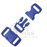 Childrens Paracord Bracelet Buckle ("Blue (3/8)""")