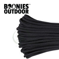 Genuine 550 Paracord - 50ft lengths - Black