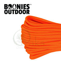 Genuine 550 Paracord - 50ft lengths - Neon Orange