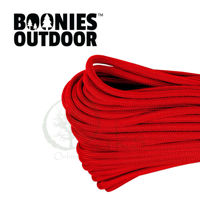 Genuine 550 Paracord - 50ft lengths - Red