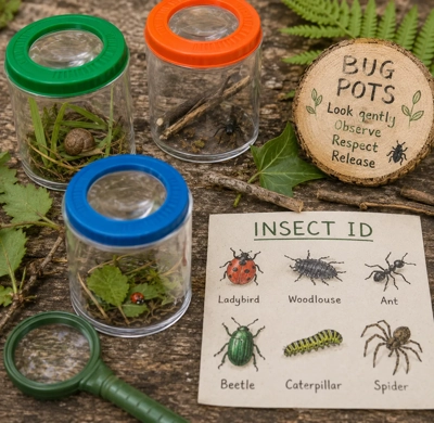 Bug Pots & Collecting