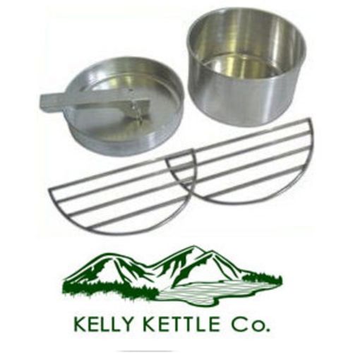 Kelly Kettle Large/Medium Cook Set (Stainless Steel)