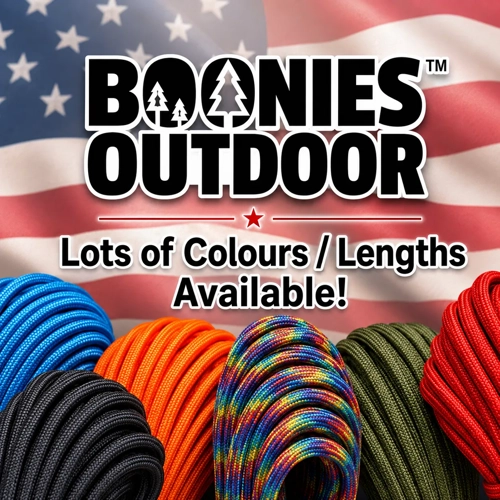 Genuine 550 Paracord - 50ft lengths