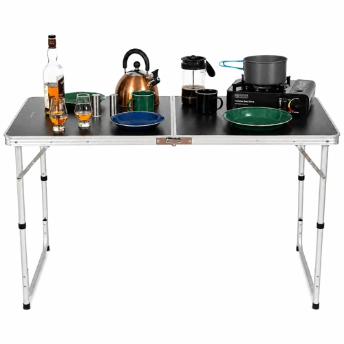 Double Folding Camping Table