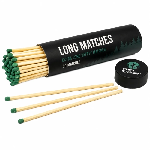 Extra Long Safety Matches for Campfires