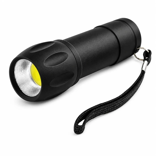 Compact LED Pocket Torch with Batteries Included