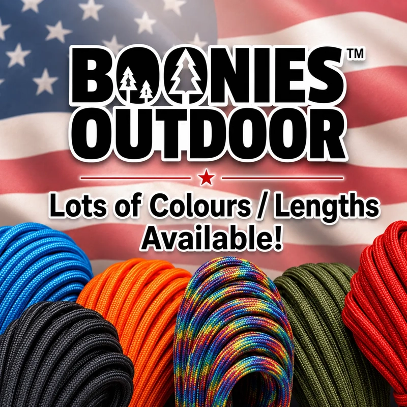 Genuine 550 Paracord - 50ft lengths