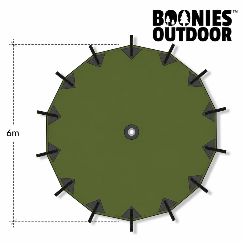 Forest School Parachute Tarps
