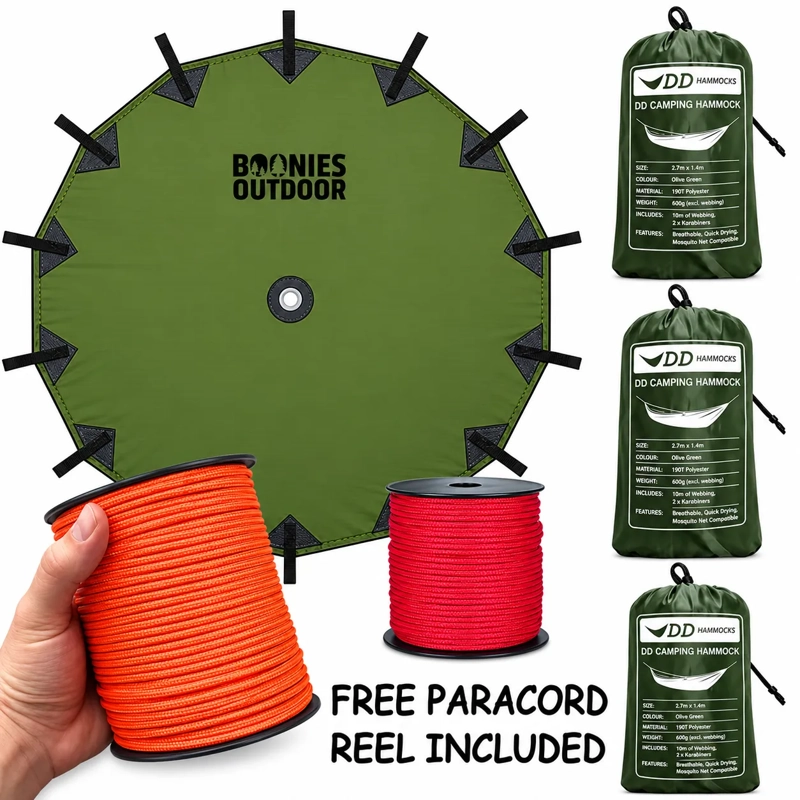 Under The Stars Parachute Tarp Shelter Kit For Groups