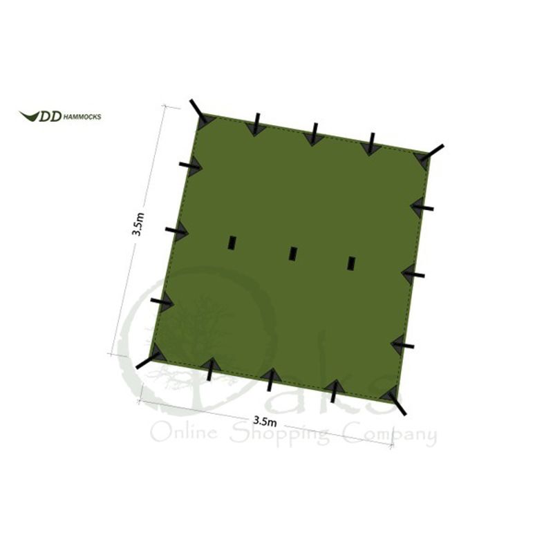 DD 3.5 x 3.5m Tarp