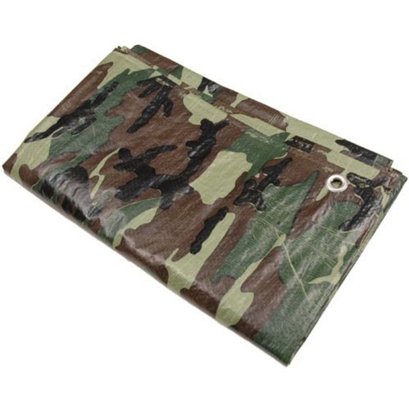 Camouflage Tarp (3.5m x 5.4m)