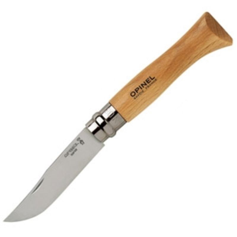Opinel Knife (No.8 Stainless Steel)