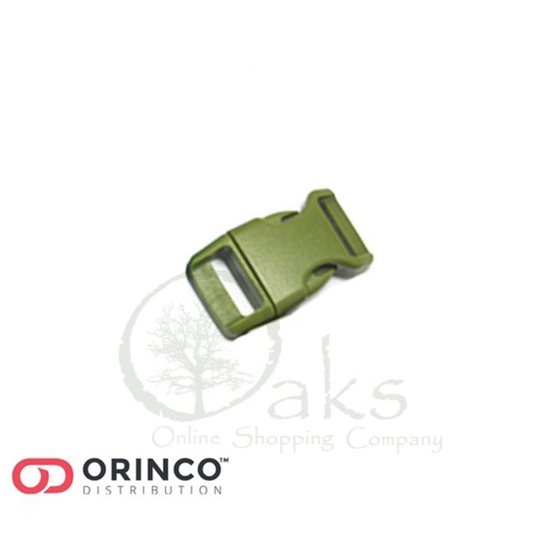 Childrens Paracord Bracelet Buckle ("Olive (3/8) """)