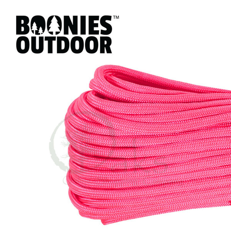 Genuine 550 Paracord - 50ft lengths - Neon Pink