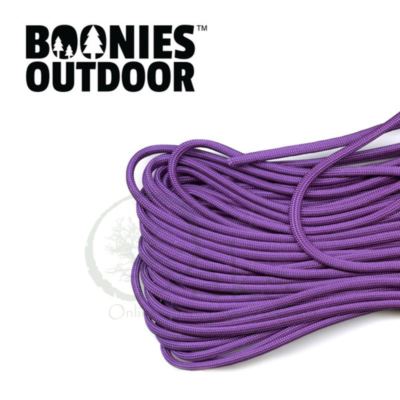 Genuine 550 Paracord - 50ft lengths - Purple