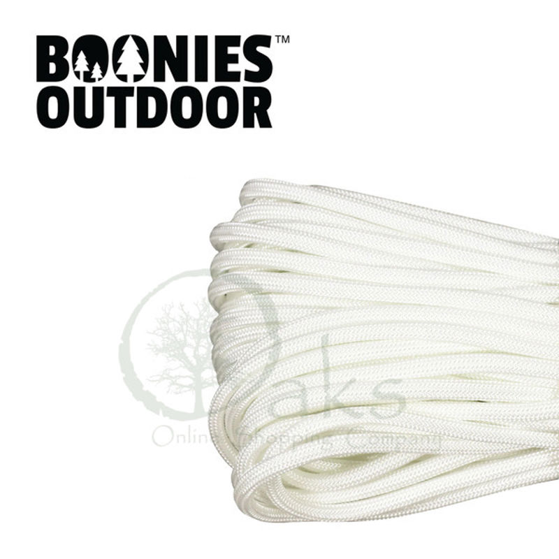 Genuine 550 Paracord - 50ft lengths - White